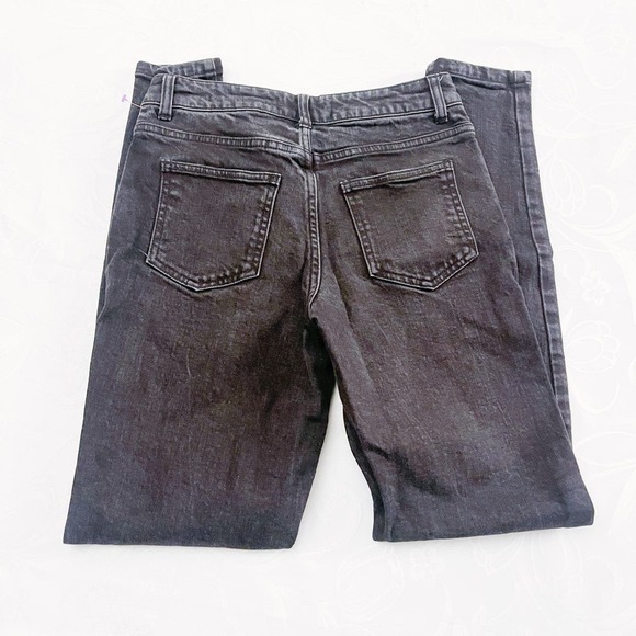 American Apparel The Pencil Jean Black Denim Jeans Size 28 - Picture 6 of 7